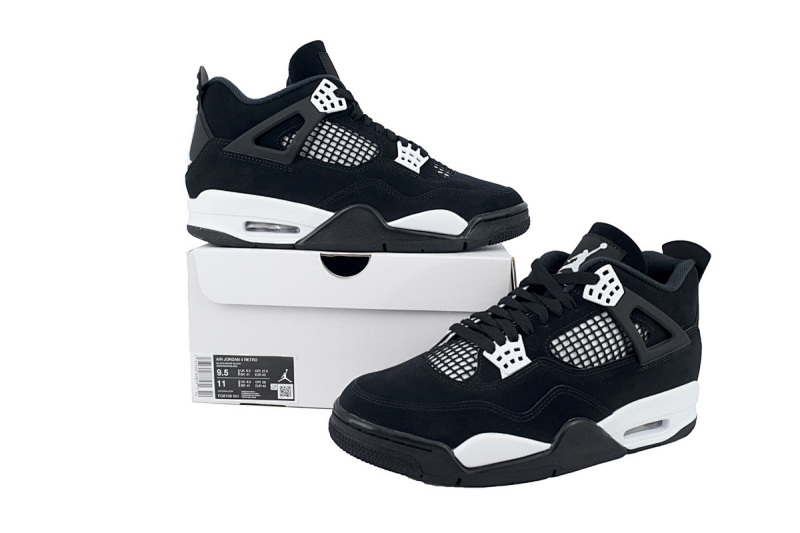【EA5LR】白雷公 LJR版本乔丹4代  FQ8138-001 Air Jordan 4 Retro “White Thunder”