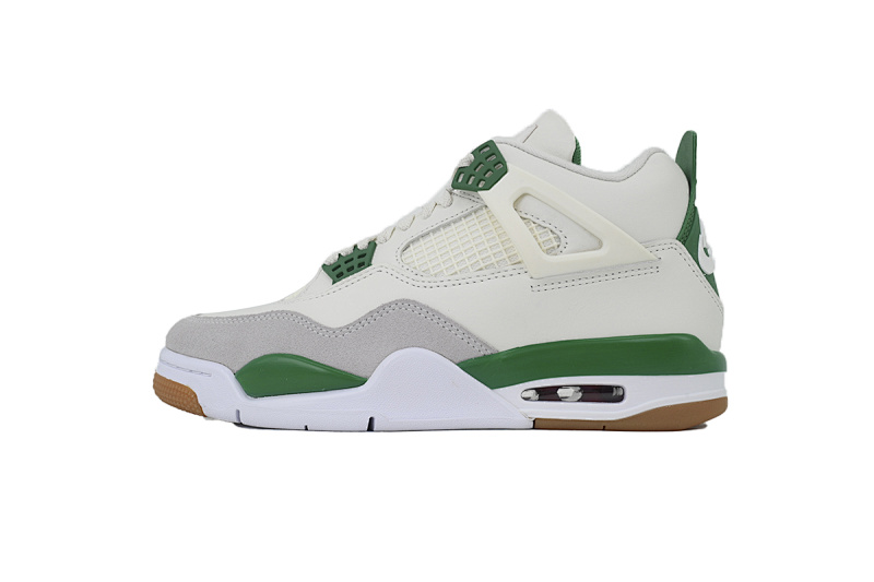 【EA5LR】SB白绿 LJR版本乔丹4代 DR5415-103 Nike SB x Air Jordan 4 “Pine Green”Calaite