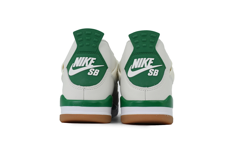 【EA5LR】SB白绿 LJR版本乔丹4代 DR5415-103 Nike SB x Air Jordan 4 “Pine Green”Calaite