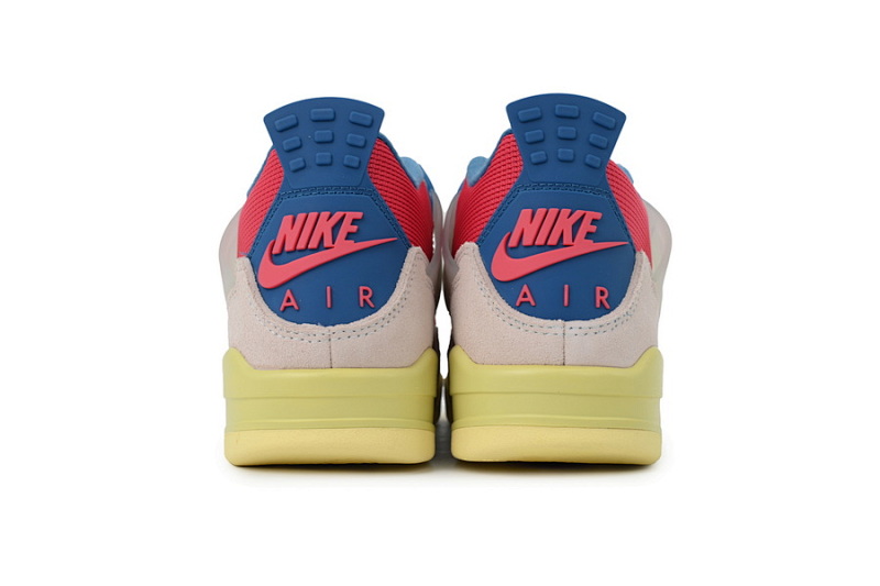【DA5KZ】-8UN联名粉蓝  KZ版乔丹4代篮球鞋 DC9533-800 Union LA x Air Jordan 4 Retro“Guava Ice”