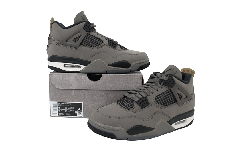 【CA9KZ】-57灰棕  KZ版乔丹4代篮球鞋 FV5029-200 Air Jordan 4 Retro 'Cave Stone'
