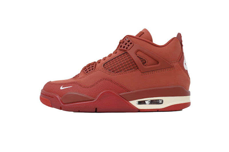 【CA9KZ】-54砖红 KZ版乔丹4代篮球鞋 HF4340-800 Nigel Sylvester x Air Jordan 4 Retro OG SP 'Brick By Brick'