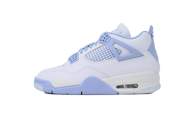 【CA9KZ】-51铝蓝 KZ版乔丹4代篮球鞋  HV0823-100 Air Jordan 4 Retro 'Forget Me Not'
