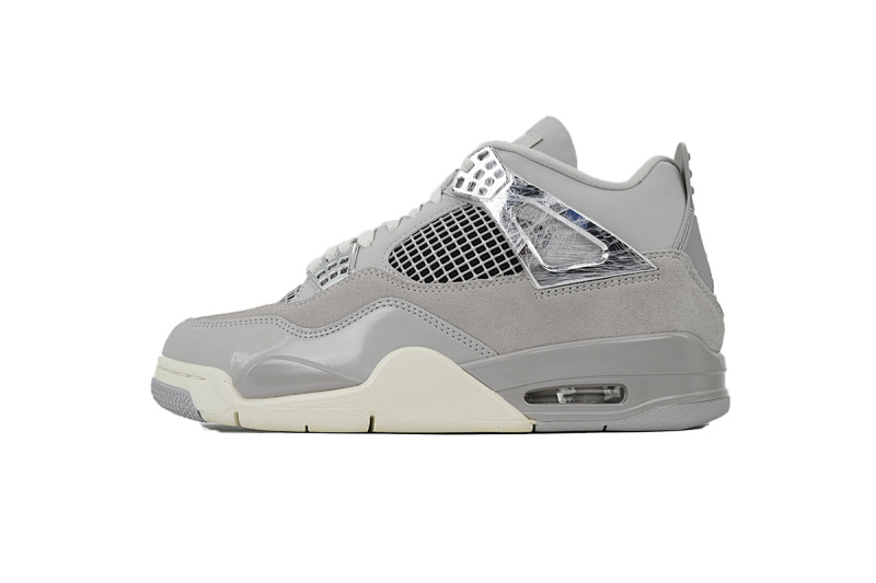 【CA9KZ】-30电镀银 KZ版乔丹4代篮球鞋 AQ9129-001 Air Jordan 4 WMNS “Frozen Moments”