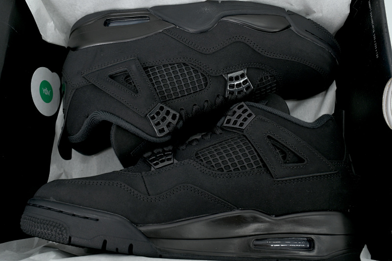 【CA5KZ】-61黑猫复刻 KZ版乔丹4代篮球鞋 FV5029-010  Air Jordan 4“Black Cat”