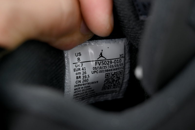 【CA5KZ】-61黑猫复刻 KZ版乔丹4代篮球鞋 FV5029-010  Air Jordan 4“Black Cat”