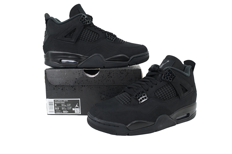 【CA5KZ】-61黑猫复刻 KZ版乔丹4代篮球鞋 FV5029-010  Air Jordan 4“Black Cat”
