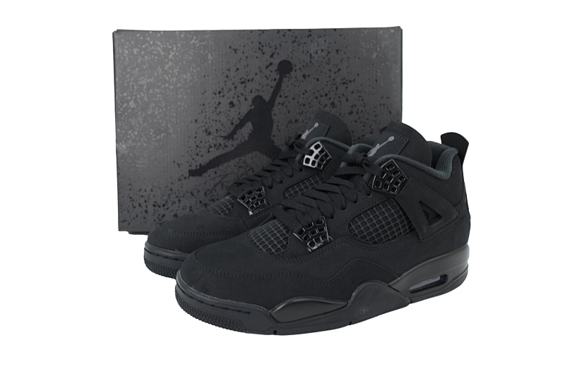 【CA5KZ】-61黑猫复刻 KZ版乔丹4代篮球鞋 FV5029-010  Air Jordan 4“Black Cat”