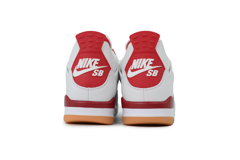 【DA5KZ】-55白红  KZ版乔丹4代篮球鞋 DR5415-106 Nike SB x Air Jordan 4 Retro SP 'Varsity Red'