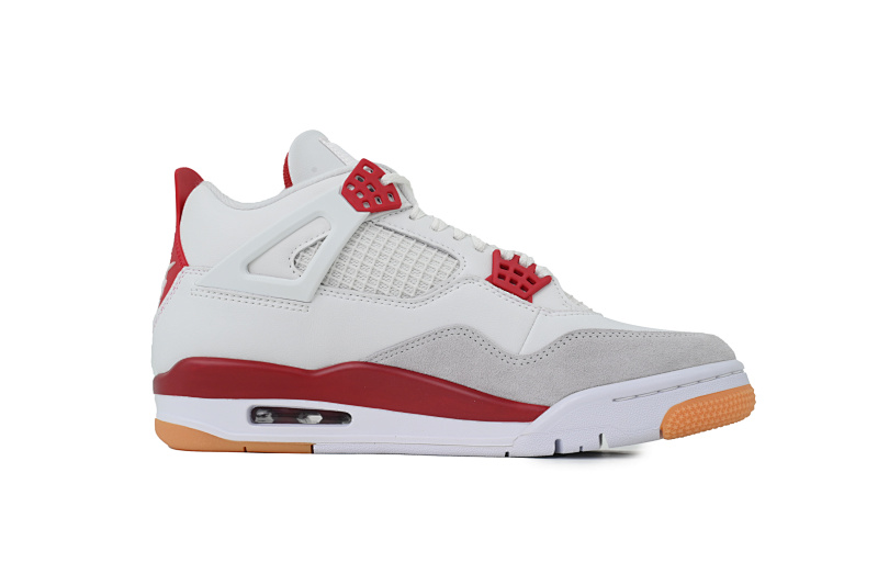 【DA5KZ】-55白红  KZ版乔丹4代篮球鞋 DR5415-106 Nike SB x Air Jordan 4 Retro SP 'Varsity Red'