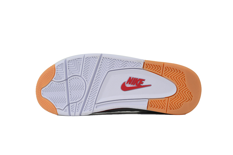 【DA5KZ】-55白红  KZ版乔丹4代篮球鞋 DR5415-106 Nike SB x Air Jordan 4 Retro SP 'Varsity Red'
