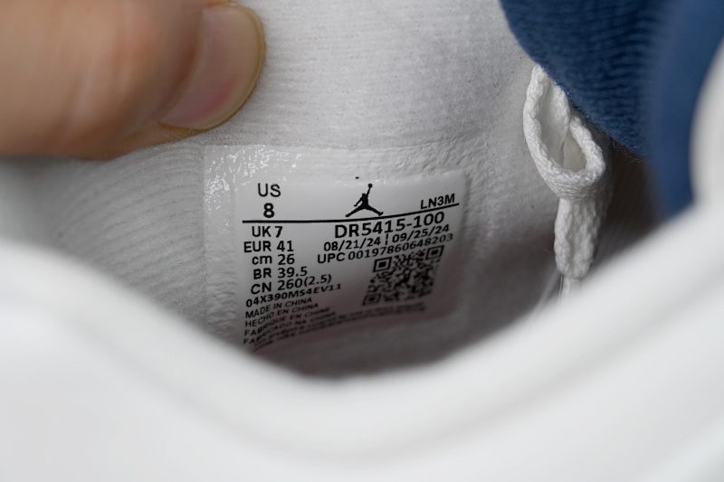 【CA5KZ】-53白宝蓝 KZ版乔丹4代篮球鞋 DR5415-100 Nike SB x Air Jordan 4 Retro SP 'Navy'