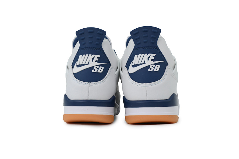 【CA5KZ】-53白宝蓝 KZ版乔丹4代篮球鞋 DR5415-100 Nike SB x Air Jordan 4 Retro SP 'Navy'