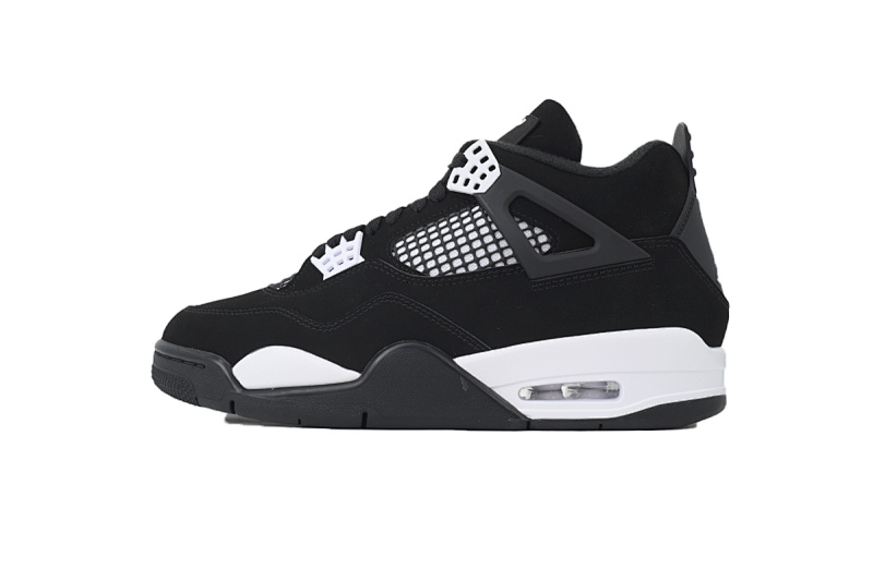 【CA5KZ】-45黑白雷公  KZ版乔丹4代篮球鞋  FQ8138-001 Air Jordan 4 Retro “White Thunder”
