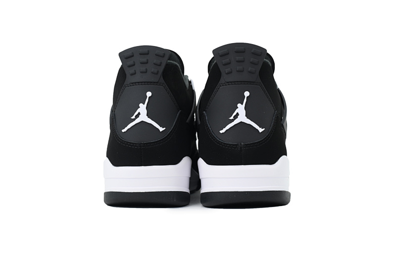 【CA5KZ】-45黑白雷公  KZ版乔丹4代篮球鞋  FQ8138-001 Air Jordan 4 Retro “White Thunder”