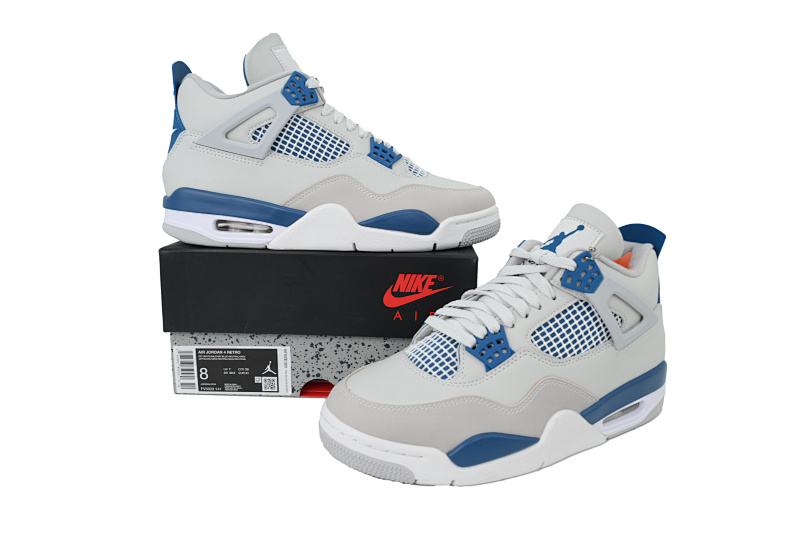 【CA5KZ】-41白蓝 KZ版乔丹4代篮球鞋  FV5029-141 Air Jordan 4 "Military Blue"