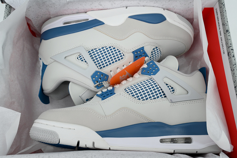 【CA5KZ】-41白蓝 KZ版乔丹4代篮球鞋  FV5029-141 Air Jordan 4 "Military Blue"