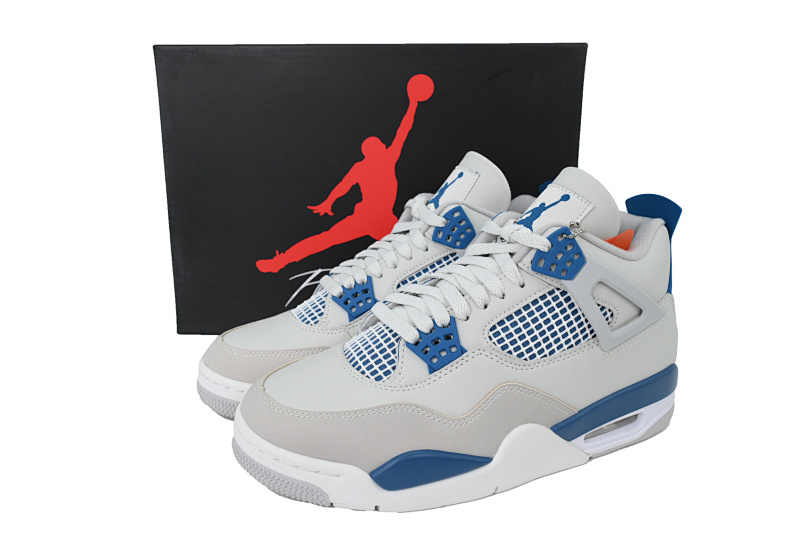 【CA5KZ】-41白蓝 KZ版乔丹4代篮球鞋  FV5029-141 Air Jordan 4 "Military Blue"