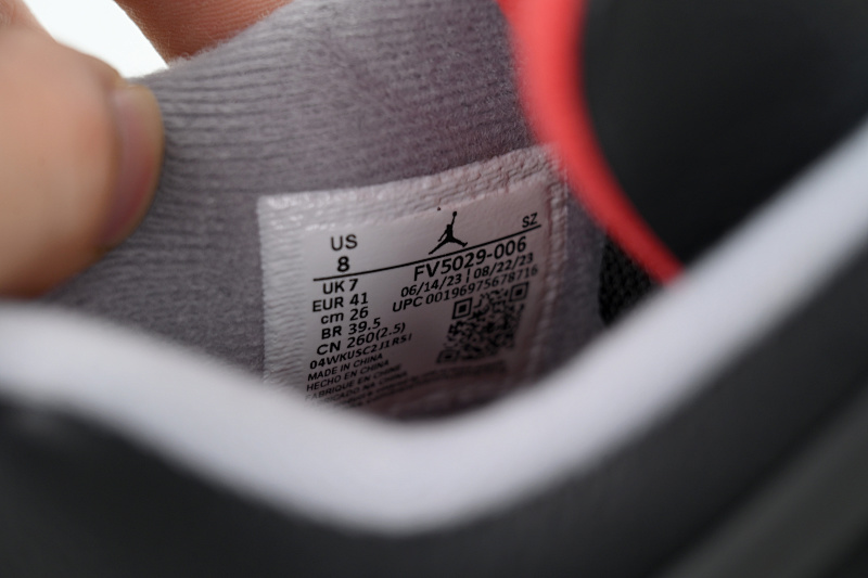 【CA5KZ】-31黑公牛复刻  KZ版乔丹4代篮球鞋  FV5029-006 Air Jordan 4 "Bred Reimagined"