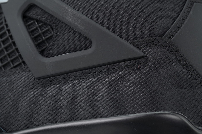 【CA5KZ】-24小阿姆 KZ版乔丹4代篮球鞋 DH7138-006 Air Jordan 4 Retro Black Canvas