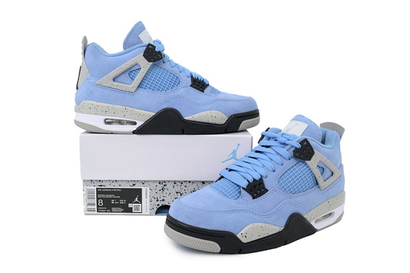 【CA5KZ】-16大学蓝  KZ版乔丹4代篮球鞋  CT8527-400 Air Jordan 4 SE University Blue
