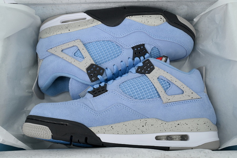 【CA5KZ】-16大学蓝  KZ版乔丹4代篮球鞋  CT8527-400 Air Jordan 4 SE University Blue