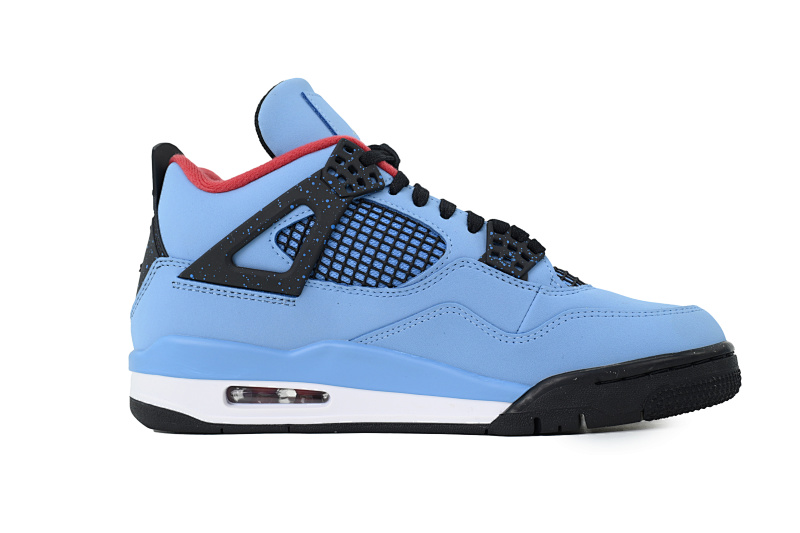 【CA5KZ】-15TS联名冰蓝 KZ版乔丹4代篮球鞋 308497-406 Air Jordan 4 Retro Houston Oilers