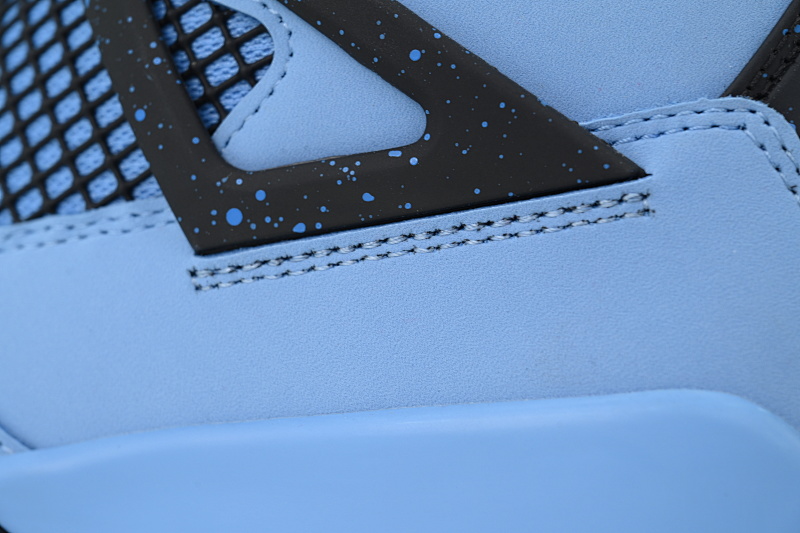 【CA5KZ】-15TS联名冰蓝 KZ版乔丹4代篮球鞋 308497-406 Air Jordan 4 Retro Houston Oilers
