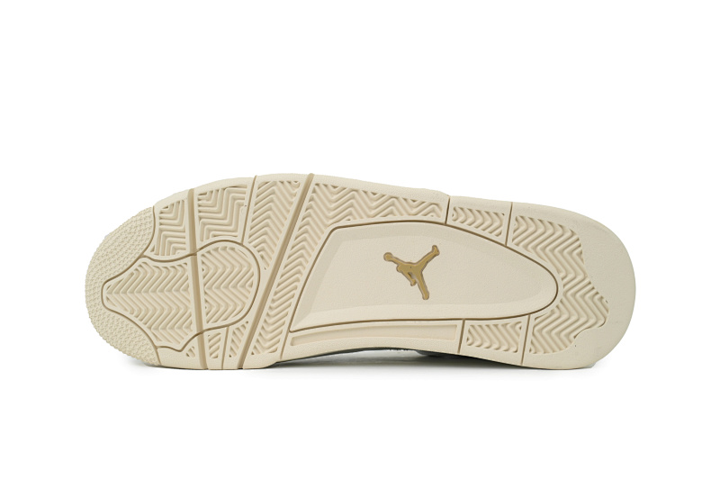 【BA1KZ】-40白金  KZ版乔丹4代篮球鞋 AQ9129-170 Nike Air Jordan 4 WMNS "Sail"