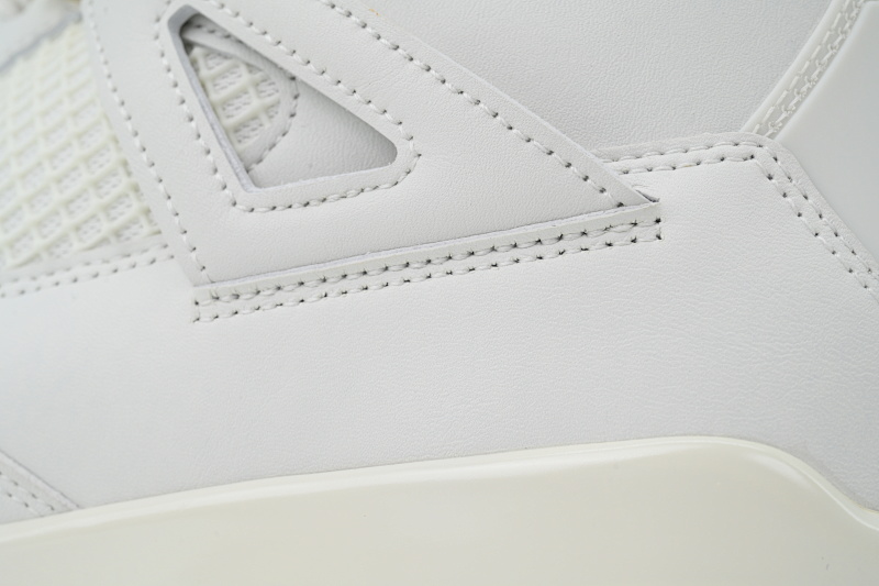 【BA1KZ】-40白金  KZ版乔丹4代篮球鞋 AQ9129-170 Nike Air Jordan 4 WMNS "Sail"