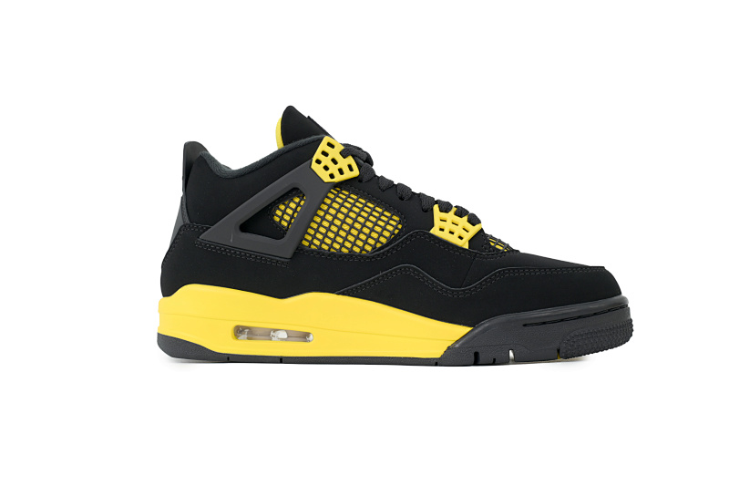 【BA1KZ】-26黑黄雷公 KZ版乔丹4代篮球鞋 DH6927-017 Air Jordan 4 Thunder