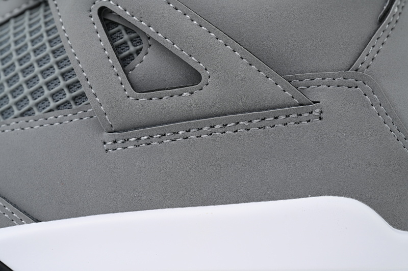 【BA1KZ】-19酷灰 KZ版乔丹4代篮球鞋 308497-007 Air Jordan 4 Retro Cool Grey