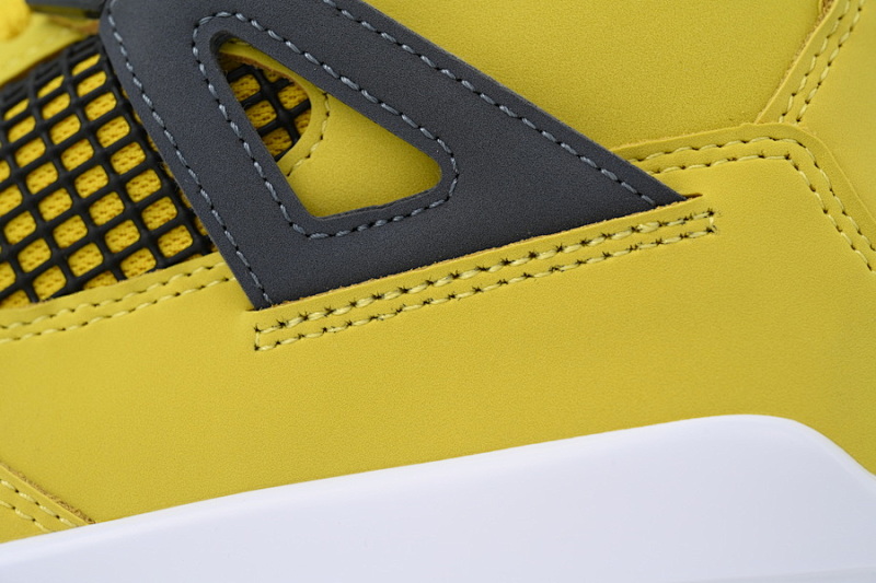 【BA1KZ】-17黑黄电母 KZ版乔丹4代篮球鞋  CT8527-700 Air Jordan 4 Retro LS Lightning