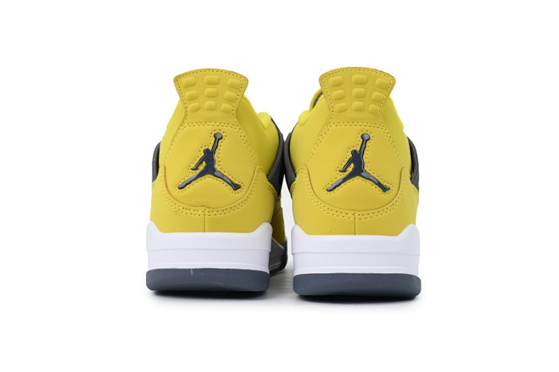 【BA1KZ】-17黑黄电母 KZ版乔丹4代篮球鞋  CT8527-700 Air Jordan 4 Retro LS Lightning