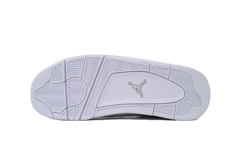 【BA1KZ】-13白猫 KZ版乔丹4代篮球鞋 308497-100 Air Jordan 4 Retro Pure Money