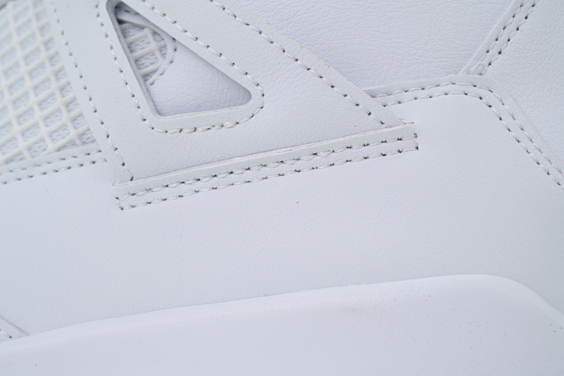 【BA1KZ】-13白猫 KZ版乔丹4代篮球鞋 308497-100 Air Jordan 4 Retro Pure Money