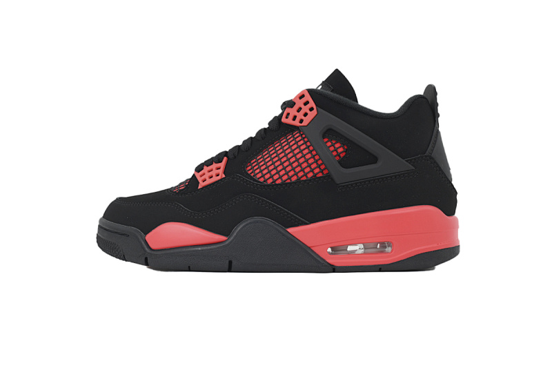 【BA1KZ】-11黑红雷电 KZ版乔丹4代篮球鞋   CT8527-016 Air Jordan 4 Retro Red Thunder
