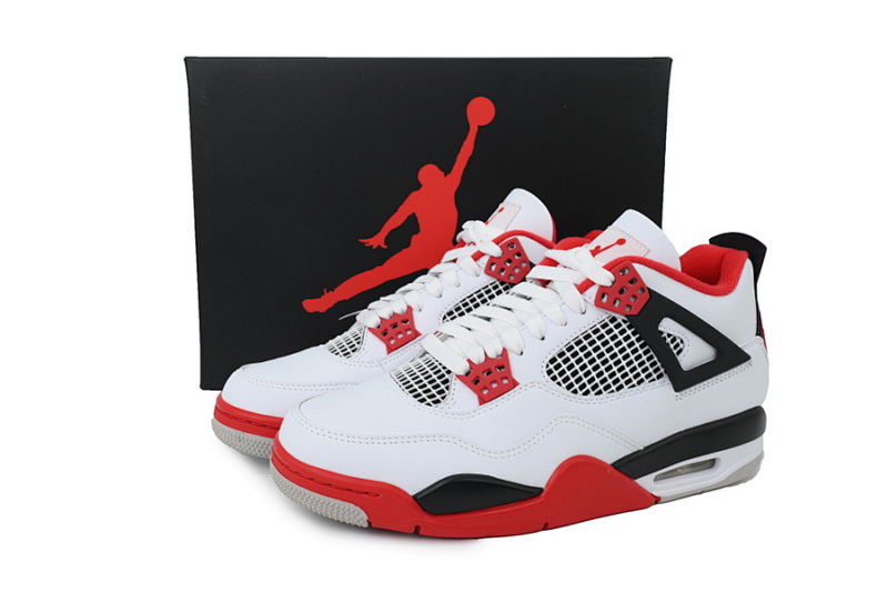 【BA1KZ】-10火焰红 KZ版乔丹4代篮球鞋 DC7770-160 Air Jordan 4 Retro OG 'Fire Red' 2020