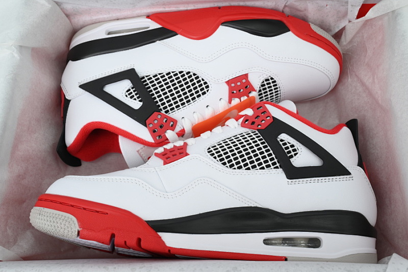 【BA1KZ】-10火焰红 KZ版乔丹4代篮球鞋 DC7770-160 Air Jordan 4 Retro OG 'Fire Red' 2020