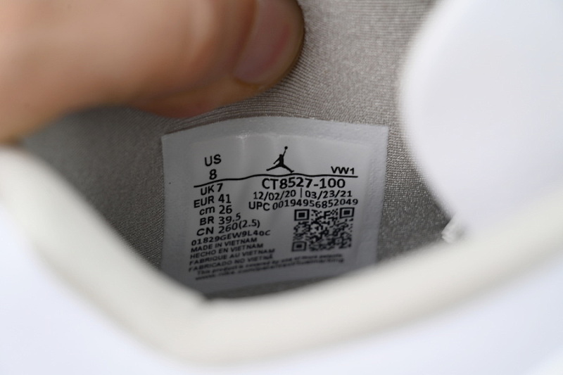 【BA1KZ】-7白奥利奥 KZ版乔丹4代篮球鞋  CT8527-100 Air Jordan 4 Retro White Oreo