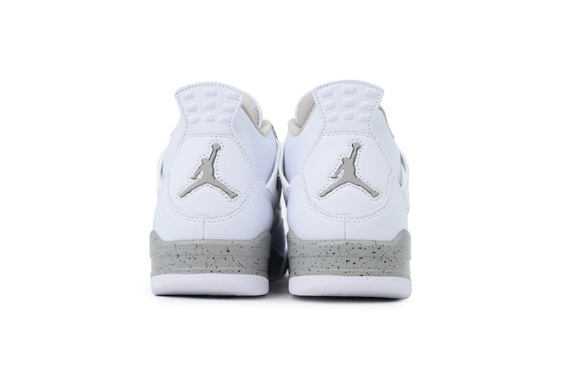 【BA1KZ】-7白奥利奥 KZ版乔丹4代篮球鞋  CT8527-100 Air Jordan 4 Retro White Oreo