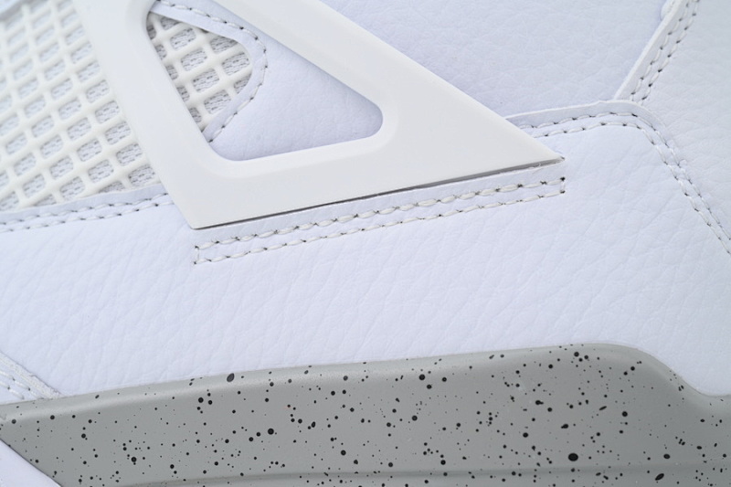 【BA1KZ】-7白奥利奥 KZ版乔丹4代篮球鞋  CT8527-100 Air Jordan 4 Retro White Oreo