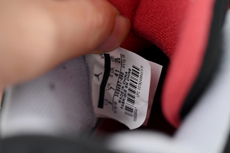 【BA1KZ】-6黑红公牛 KZ版乔丹4代篮球鞋 308497-060 Air Jordan 4 Retro Bred