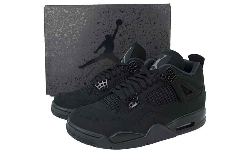 【DA0OG】新黑猫 OG版本乔丹4代篮球鞋 FV5029-010 Air Jordan 4“Black Cat”