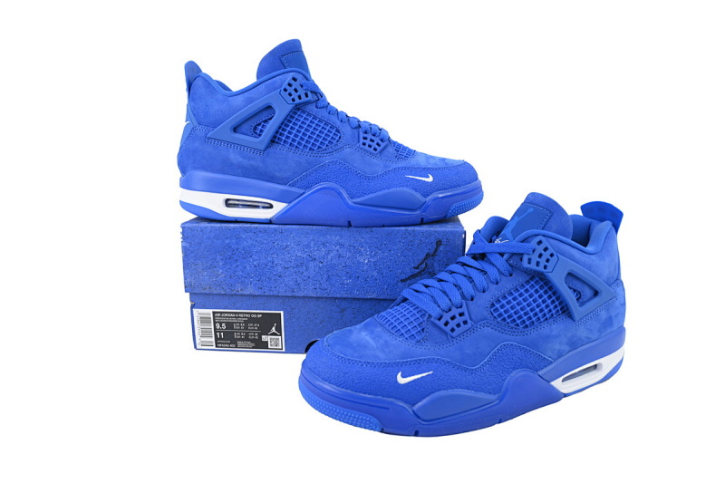 【EA5S2】蓝砖 乔丹4代篮球鞋 HF4340-400  Nigel Sylvester x Air Jordan 4 Retro OG SP Blue Brick
