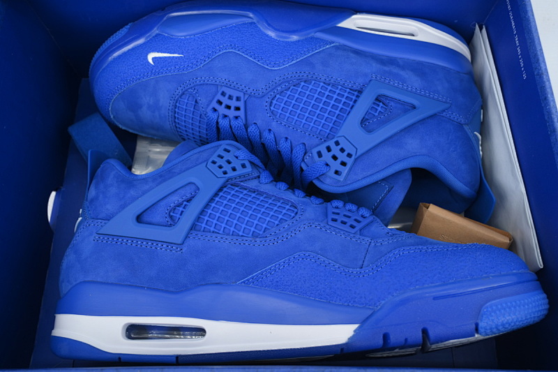 【EA5S2】蓝砖 乔丹4代篮球鞋 HF4340-400  Nigel Sylvester x Air Jordan 4 Retro OG SP Blue Brick