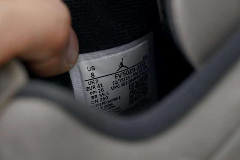 【DA0OG】矿灰 OG版本乔丹4代篮球鞋 FV5029-200 Air Jordan 4 Retro 'Cave Stone'