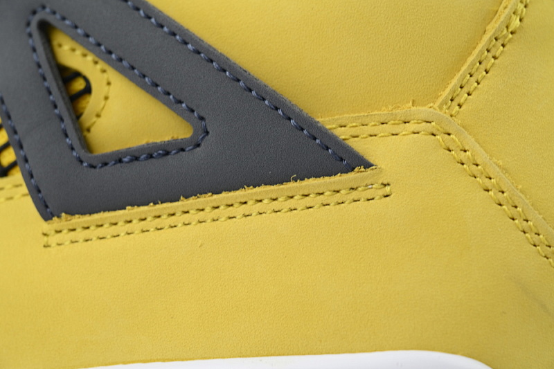 【CA0XH】黑黄电母 头层皮乔丹4代篮球鞋  CT8527-700 Air Jordan 4 Retro Lightning