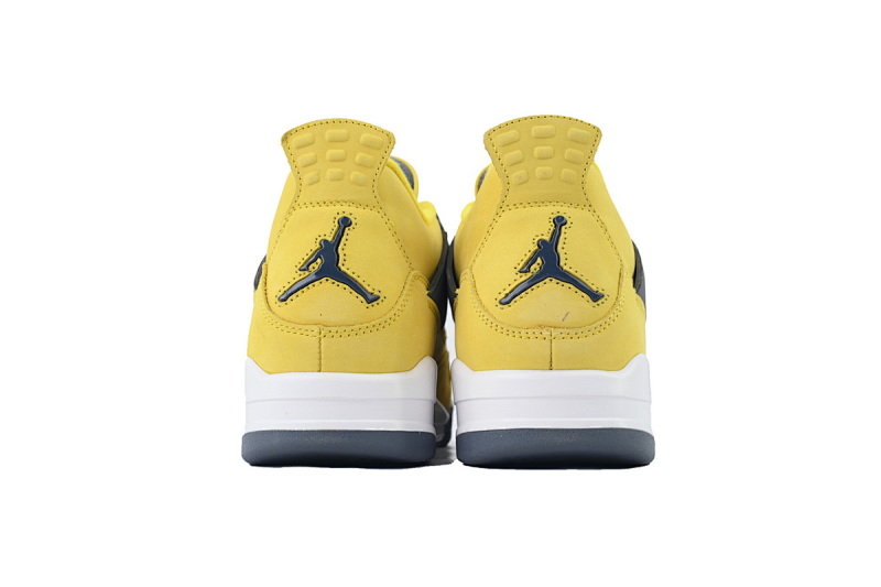 【CA0XH】黑黄电母 头层皮乔丹4代篮球鞋  CT8527-700 Air Jordan 4 Retro Lightning