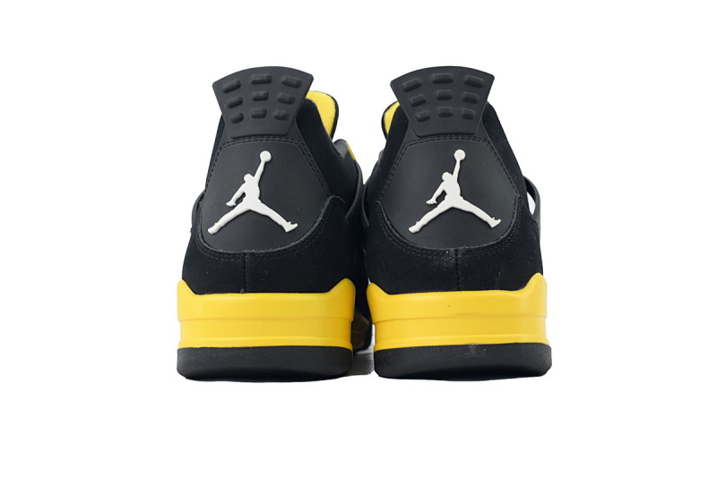 【CA0XH】雷公黑黄 头层皮乔丹4代篮球鞋  DH6927-017 Air Jordan 4 Thunder